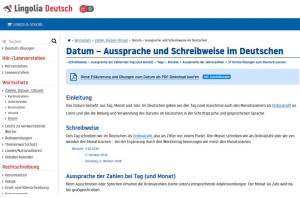 Cover: Datum | Aussprache und Schreibweise im Deutschen