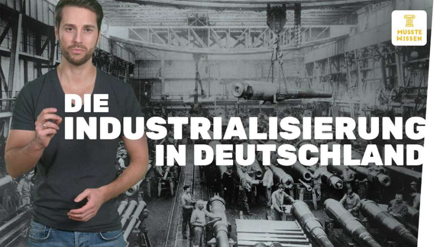 Cover: Industrialisierung in Deutschland I musstewissen Geschichte