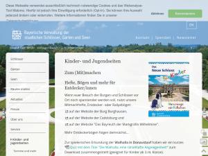 Cover: Bayerische Schlösserverwaltung | Kinder- und Jugendseiten | Zum (Mit)machen