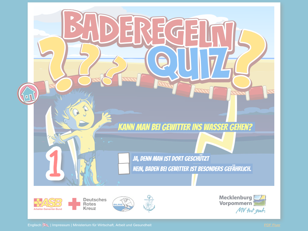 Cover: Baderegeln - Quiz