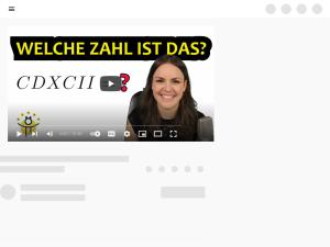 Cover: RÖMISCHE ZAHLEN – Regeln einfach erklärt - YouTube