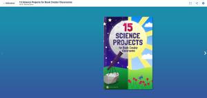 Cover: 15 Science Projects for Book Creator Classrooms | bookcreator.com