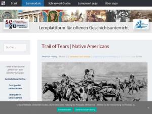 Cover: Trail of Tears | Native Americans

