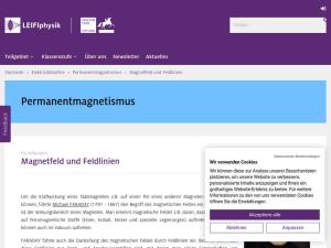 Cover: Magnetfeld und Feldlinien
