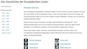 Cover: Die Geschichte der Europäischen Union | Europäische Union