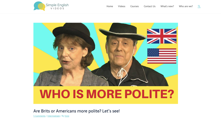 Cover: Are Brits or Americans more polite?