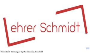 Cover: Plattentektonik - Theorie und Begriffe  | Lehrer Schmidt
