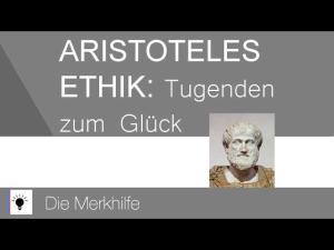 Cover: Aristoteles Ethik: Tugenden zum Glück - im Überblick 