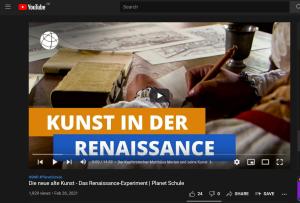 Cover: Die neue alte Kunst - Das Renaissance-Experiment | Planet Schule - YouTube