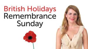 Cover: British Holidays - Remembrance Day