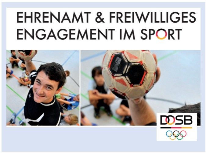 Cover: Ehrenamt und freiwilliges Engagement im Sport