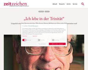 Cover: Jürgen Moltmann: Ich lebe in der Trinität