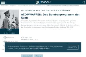 Cover: ATOMWAFFEN: Das Bombenprogramm der Nazis