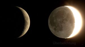 Cover: Mond durch mein Teleskop - Moon through my telescope (Skywatcher 200/1000)