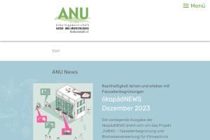 Cover: ANU