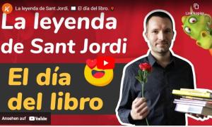 Cover: Leyenda de Sant Jordi y día del libro