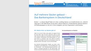 Cover: Das Bankensystem in Deutschland