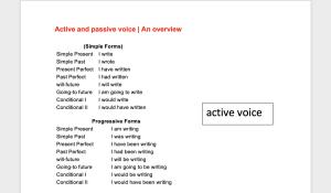 Cover: Active and passive | Overview