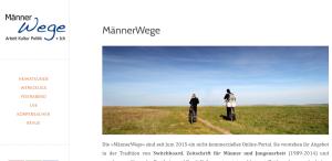 Cover: Männerwege - Arbeit Kultur Politik + Ich