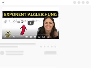 Cover: Schwere EXPONENTIALGLEICHUNGEN lösen – Ausklammern, Logarithmus, Beispiele - YouTube