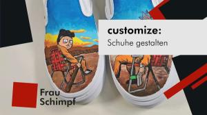 Cover: customize: Schuhe gestalten