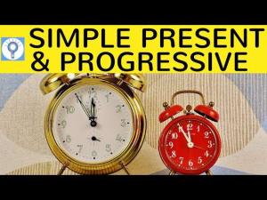 Cover: Simple Present & Present Progressive - Englische Zeiten (tenses) 1 | EnglischGrammatik