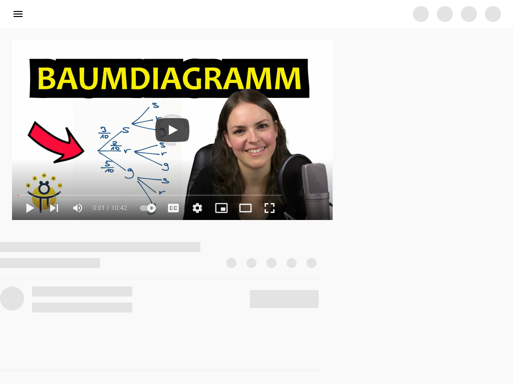 Cover: BAUMDIAGRAMM erstellen einfach erklärt – ohne Zurücklegen - YouTube