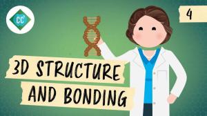 Cover: 3D Structure and Bonding: Crash Course Organic Chemistry #4