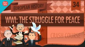 Cover: WWI's Civilians, the Homefront, and an Uneasy Peace: Crash Course European History #34