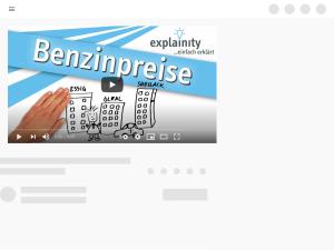 Cover: Benzinpreise einfach erklärt (explainity® Erklärvideo) - YouTube