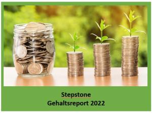 Cover: StepStone Gehaltsreport 2022