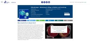 Cover: Mikrobiologie - Bedeutung im Alltag, in Medizin und Forschung