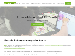 Cover: Unterrichtsmaterial für Scratch - appcamps.de