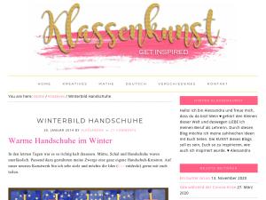 Cover: Winterbild Handschuhe | Klassenkunst