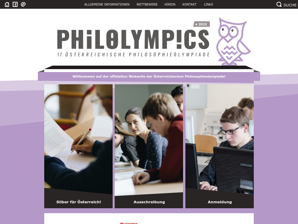 Cover: Philolympics - Österreichische Philosophie-Olympiade