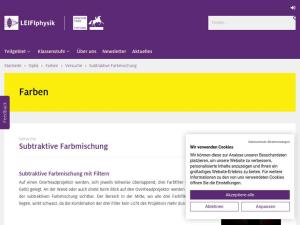Cover: Subtraktive Farbmischung