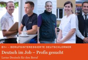 Cover: Deutsch im Job - Profis gesucht  | B1 | learngeman.dw.com