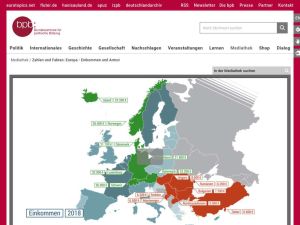 Cover: Zahlen und Fakten: Einkommen und Armut in Europa