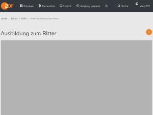 Cover: PUR+ Ausbildung zum Ritter - ZDFtivi