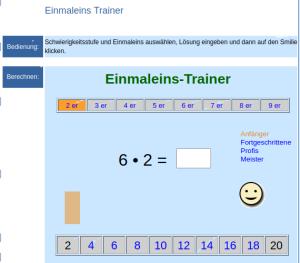 Cover: Einmaleins Trainer - Mathe bei mathetools.de
