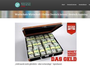 Cover: Geld und Finanzen | Wortschatz | deutschtraining.org