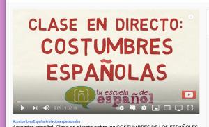 Cover: Aprender español | Costumbres de los españoles