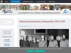 Cover: Nationalsozialistische Außenpolitik 1933-1939 - segu Geschichte