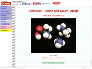 Cover: Ammoniak, Amine und Säure-Amide
