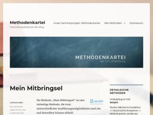 Cover: Mein Mitbringsel – Methodenkartei