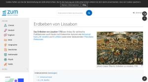 Cover: Erdbeben von Lissabon 1755