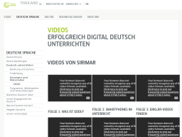 Cover: Erfolgreich digital Deutsch unterrichten | Goethe-Institut Thailand