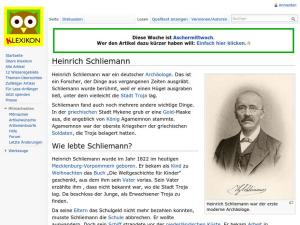 Cover: Heinrich Schliemann
