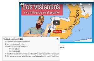 Cover: Los visigodos y su influencia en el español