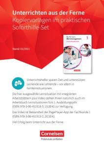 Cover: Büromanagement Lernsituationen Band 1_Lieferverzug